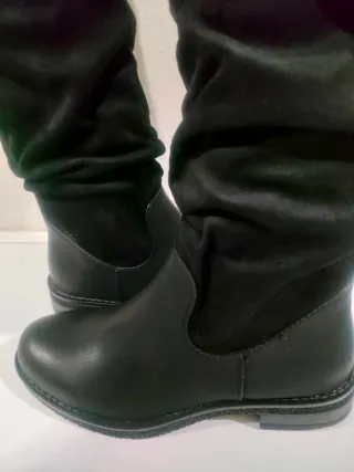 Botas altas negras