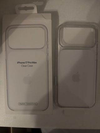 Funda iPhone 17 Pro Max Transparente MagSafe