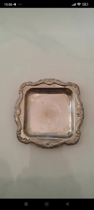 Vassoietto silver Contea di Windsor anni 70