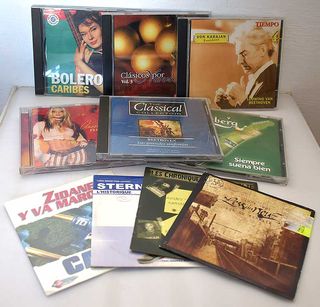 Lote 20 CDs Pop Rock Blues Clásica