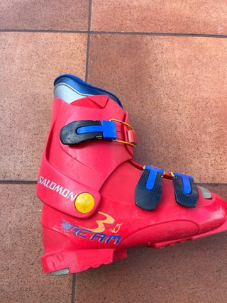 Stivali da sci rossi