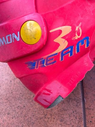 Stivali da sci rossi