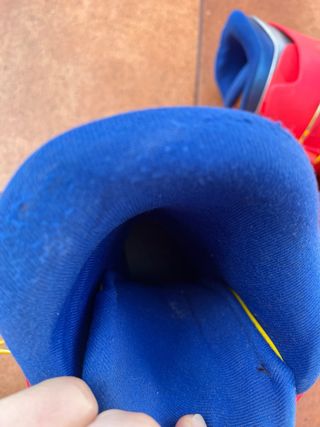 Stivali da sci rossi