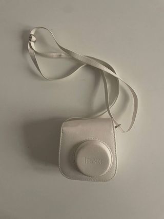 Instax Mini 11 Rosa + Funda Blanca