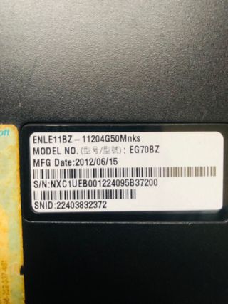 Packard Bell EG70 recambios