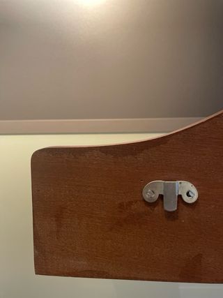 Perchero de pared con 4 colgadores