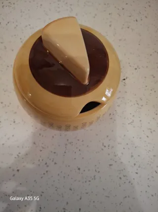 Porta formaggio in ceramica