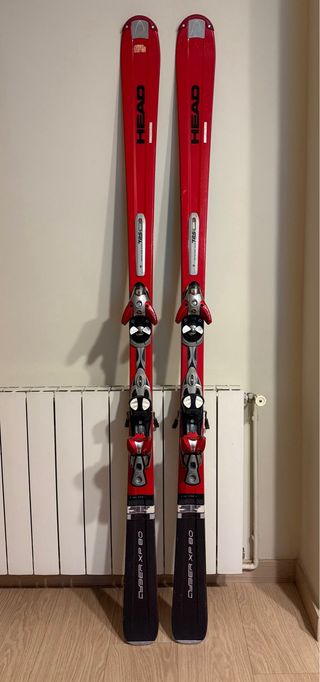Esquís HEAD Cyber XP 80 177cm + Fijaciones Salomon