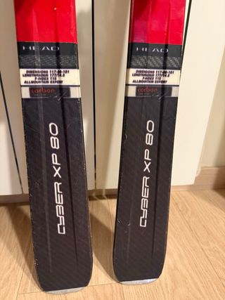 Esquís HEAD Cyber XP 80 177cm + Fijaciones Salomon