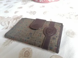 Cartera mujer marrón y multicolor