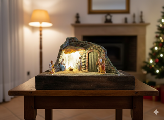 Presepe Artigianale LED Rudere