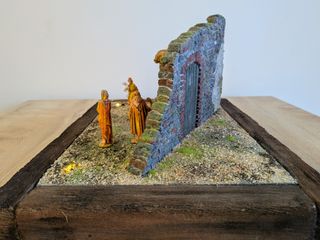 Presepe Artigianale LED Rudere