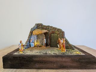 Presepe Artigianale LED Rudere