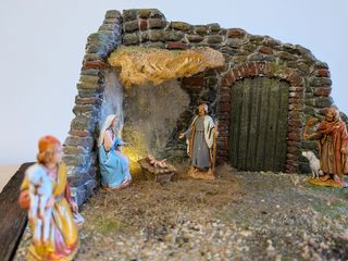 Presepe Artigianale LED Rudere