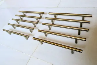 10 Tiradores Dorados (NUEVOS)