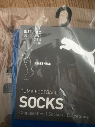 Calcetines Puma Fútbol Talla 2