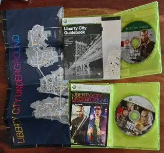🇪🇦 GTA IV y Episodes from Liberty City Xbox 360
