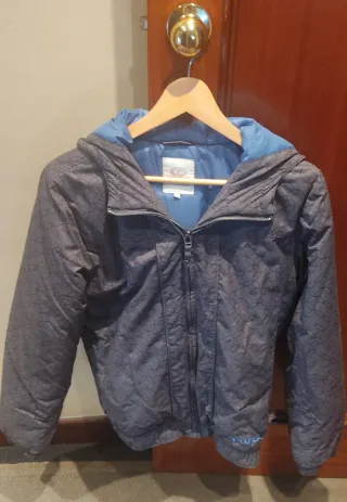Chaqueta Rip Curl Gris y Azul Talla M