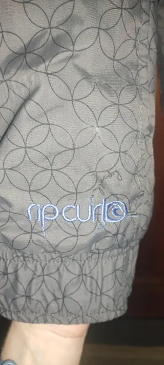 Chaqueta Rip Curl Gris y Azul Talla M