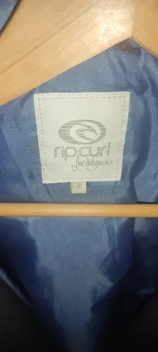 Chaqueta Rip Curl Gris y Azul Talla M