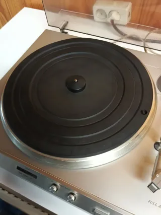 Giradiscos Philips Vintage Plata/Negro