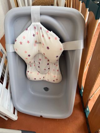 Bañera y cambiador Chicco Cuddle & Bubble