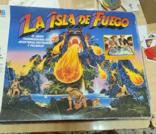 Juego de mesa MB La Isla de Fuego