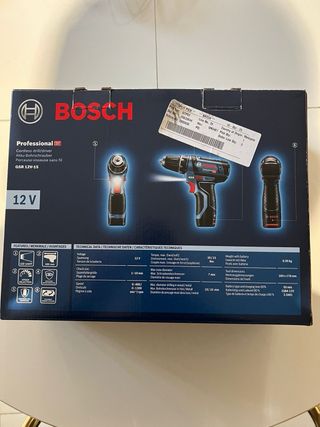 Taladro Bosch GSR 12V-15 Professional