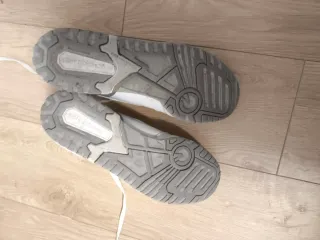 Zapatillas altas New Balance Blancas y Grises Tall