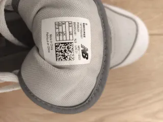 Zapatillas altas New Balance Blancas y Grises Tall