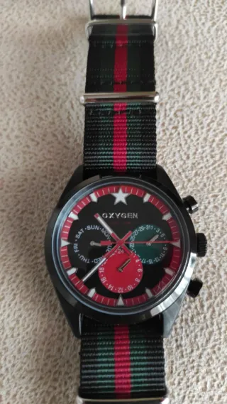 Reloj Oxygen Multifunción Negro