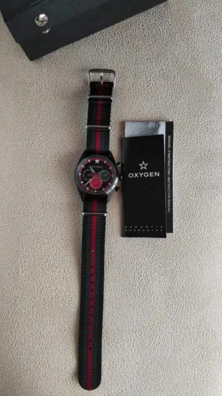 Reloj Oxygen Multifunción Negro