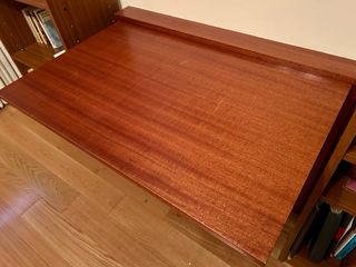 Escritorio plegable de madera