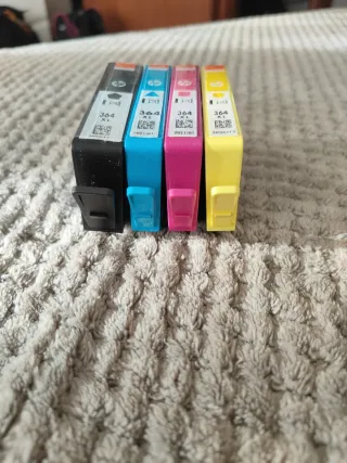 4 Cartuchos Tinta HP 364 XL