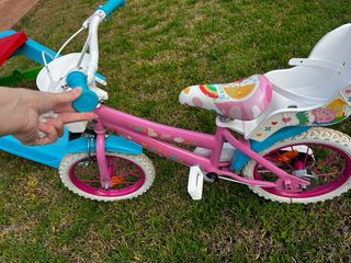 Bicicleta infantil rosa Peppa Pig
