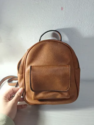 Mochila marrón