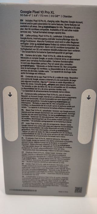 Google Pixel 10 Pro XL 512GB Precintado