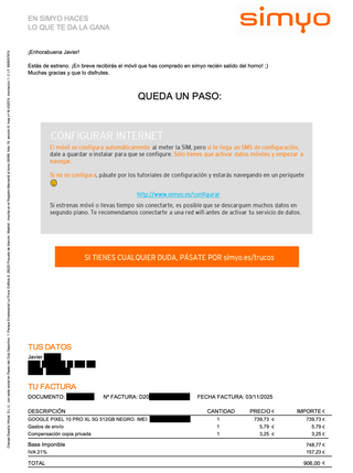 Google Pixel 10 Pro XL 512GB Precintado