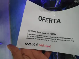 Moto Eléctrica EcoXtrem Mini Cross
