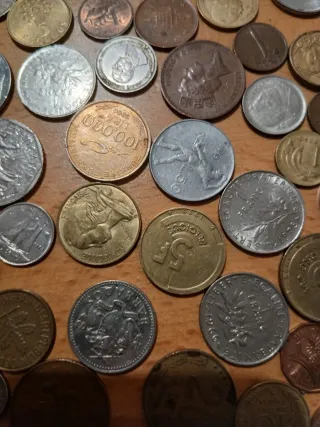 310 monedas extranjeras.