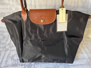 Bolso Longchamp Negro y Marrón