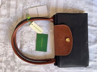 Bolso Longchamp Negro y Marrón