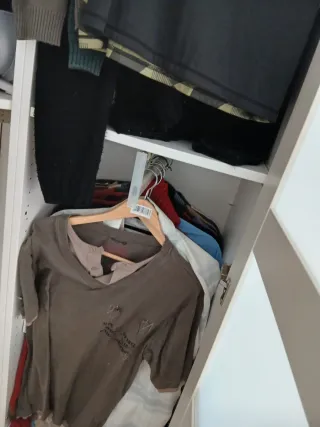 Armario esquinero Ikea puertas cristal