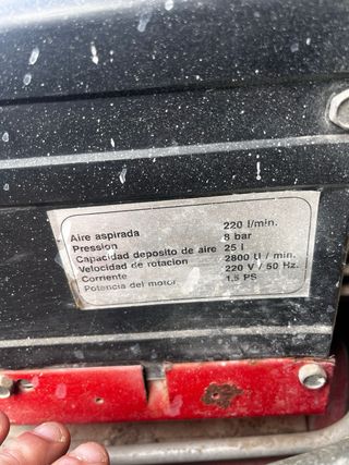 Compresor Black Panther 25L