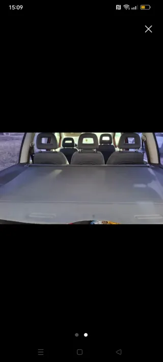 Toldilla trasera Seat Alhambra  1800turbo 2006