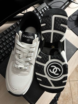 Scarpe Chanel Bianche Beige