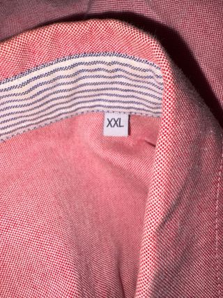 Camisa rosa de manga larga