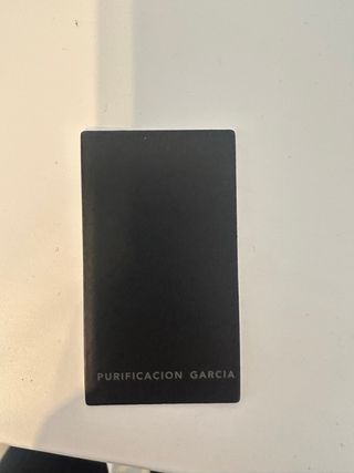 Bolso Tweed Purificación García Negro/Blanco