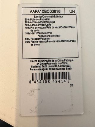 Bolso Tweed Purificación García Negro/Blanco