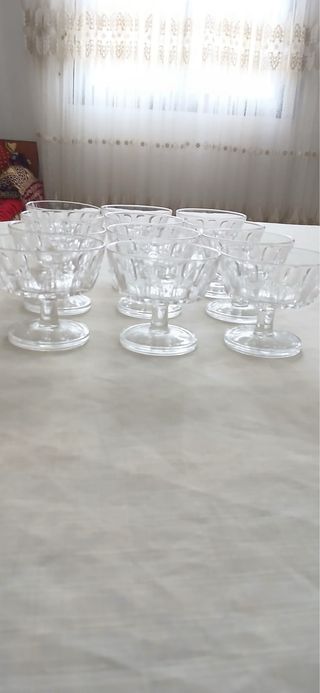 Copas de cristal estilo vasos